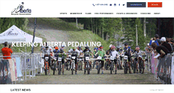 Desktop Screenshot of albertabicycle.ab.ca